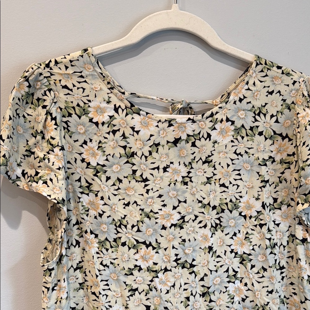 American Eagle Floral Print Women's Babydoll Dress